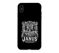 Janus Two Faces of Time Mythologie Romaine Dieu Coque pour iPhone XS Max