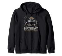 Janvier, C'est Mon Anniversaire, Oui, Toute la fête d'anniversaire du Mois Sweat à Capuche