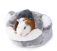 JanYoo Fournitures pour hamster, cochon d'Inde, accessoires de lit, maison, hérisson, chinchilla, furet, rat, gerbille