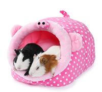 JanYoo Niche pour chinchilla, hérisson, cochon d'Inde, accessoire de cage, jouet pour tagame barbe, hamster, furet, rat