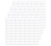 JANYUN Lot de 140 carrés de mastic à montage, points adhésifs double face amovibles pour affiches, mastic transparent pour accrocher des photos, ballons, objets artisanaux, sans trace, pour décoration