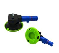 JANZU 2 Pièces 3 Pouces 75 mm Concave Ventouse à Vide Pompe à Main Ventouse à Vide avec Goujon Fileté M6