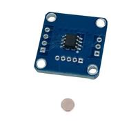 JANZU Encodeur magnétique MT6701 Module de capteur d'angle à induction magnétique 14 bits haute précision Peut remplacer AS5600