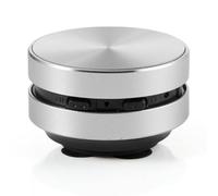 JANZU Haut-parleur à conduction osseuse compatible portable avec son stéréo Haut-parleur Bluetooth (argent)