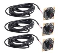 JANZU Lot de 3 modules d'appareil photo 100 degrés OV9732 Câble de 2 m 1280 x 720 30 fps Compatible avec Autodarts.Io, clé USB gratuite