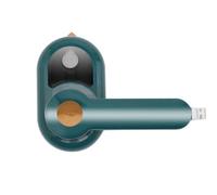 JANZU Mini Machine à Repasser à Main en Fer Portable Machine à Repasser à Main Domestique Fer Pliant Rotatif Prise UE (Vert)