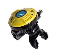 JANZU PlongéE sous-Marine 2èMe éTage RéGulateur Professionnel sous- PlongéE sous-Marine Octopus RéGulateur éQuipement Accessoire-Jaune