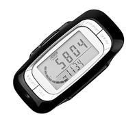 JANZU Podomètre pour la marche, écran podomètre avec clip et lanière simple de marche podomètre 3D précis