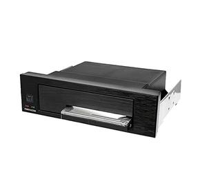 JANZU Rack Mobile Universel RemplaçAble à Chaud pour SSD/HDD 2,5 Pouces ou 3,5 Pouces, BoîTier de Fond de Panier de Disque Dur Interne sans Plateau