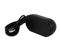 JANZU USB Haut-Parleur Portable, Haut-Parleur Multimedia Stereo Alimente pour Ordinateur Portable PC (Noir)
