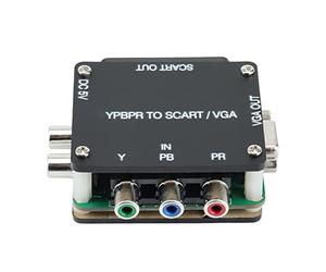 JANZU YUV vers RGBS YPBPR vers SCART YPBPR vers VGA Component Transcoder Converter Console de, RGBS to Color Difference Composant