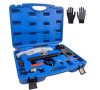 JAOGAUS Outils de Distribution Moteur, Chaîne de Distribution, Ensemble D'outils pour Chaîne de Distribution Moteur avec Boîte À Outils Compatible avec M40 M42 M43 M44 M50 M52 M54 M56 E60 E39 E46