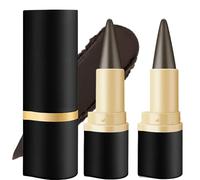 JAONLD 2 Pièces Matte Eyeliner Imperméable Lignes Ultrafines de Haute Précision,Eye-Liner en Longue Durée Mat à Séchage Rapide pour le Maquillage des Yeux,pour Tout Type de Maquillage(Marron foncé)