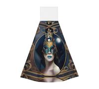 JaoXer a MoonlitMasquerade (1) Lingettes à suspendre en velours corail - Chiffons de nettoyage à séchage rapide pour cuisine, salle de bain, camping et plus encore