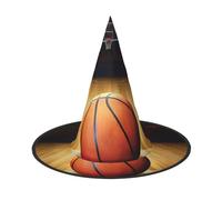 JaoXer Basketball Arena Chapeau d'Halloween - Accessoire de costume pour adulte pour fête et bal masqué, parfait pour Halloween, carnaval, cosplay