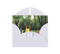 JaoXer Carte de vœux blanche - Cartes vierges imprimées amusantes pour anniversaire, mariage, Saint-Valentin, anniversaire de mariage et invitations de fête