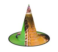 JaoXer Chapeau Cobra Snake Halloween - Accessoire de costume pour adulte pour fête et bal masqué, parfait pour Halloween, carnaval, cosplay