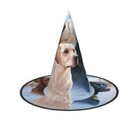 JaoXer Chapeau d'Halloween Labrador Retrievers - Accessoires de costume pour adulte pour fête et bal masqué, parfait pour Halloween, carnaval, cosplay