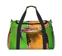 JaoXer Cobra Snake Hand Sac de voyage - Grand sac isotherme écologique, parfait pour le camping, l'épicerie, le sport, la gym et les aventures en plein air