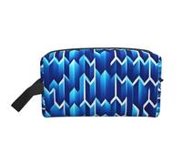 JaoXer Grande trousse de maquillage de voyage - Trousse réutilisable « My eyes are blurry Print Dopp » pour articles de toilette, organiseur portable pour homme et femme, blanc, taille unique