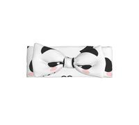 JaoXer Panda Lovely Head Baby Bow Headband - Accessoires de cheveux doux pour bébé, nouveau-né, nourrissons, tout-petits et enfants