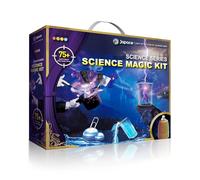 Japace Coffret magique et boîte d'expérimentation pour enfants, 8 tours de magie et 69 expériences STEM Chimie, cadeau de Noël, d'anniversaire, jouet scientifique pour garçons et filles