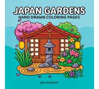 Japan and Fun: Coloring Book for Adults and Kids, Bold and Easy, Simple, Funny and Cute Cozy Daily Activities for Relaxation