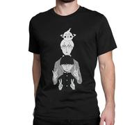 Japan Anime Psycho 100 T Shirts Shigeo and Reigen with Dimple Mob Man Clothing Funny Cartoon Short Sleeve Printed T-Shirts Black M
