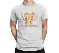 Japan Cardcaptor Sakura Men Tshirt Kero Chan Yellow Bear Guardian Fashion T Shirt Harajuku SWEA Tee Shirt Grey S