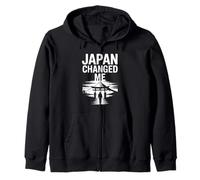 Japan Changed Me Souvenir de Voyage MT Fuji Tokyo Kyoto Osaka Sweat à Capuche