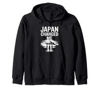 Japan Changed Me Souvenir de Voyage MT Fuji Tokyo Kyoto Osaka Sweat à Capuche