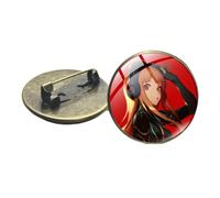 Japan Game Persona 5 Badges Cosplay P5 Broche Anne Takamaki Collection de broches dôme en verre pour sacs à dos, vêtements Décoration, Verre