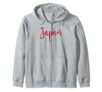 Japan Heart Love Japan Femme Sweat à Capuche