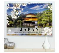 Japan. Im Land der aufgehenden Sonne (hochwertiger Premium Wandkalender 2026 DIN A2 quer), Kunstdruck in Hochglanz: Pulsierendes Leben inmitten von Tradition und Moderne
