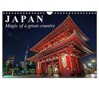 Japan Magic of a great country (Wall Calendar 2026 DIN A4 landscape), CALVENDO 12 Month Wall Calendar: Land of the Rising Sun