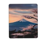 Japan Mount Fuji Grand tapis de souris imprimé paysage tapis de souris lavable pour ordinateur portable ou ordinateur de bureau