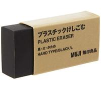 JAPAN MUJI Eraser Black MoMA Collection Large Size