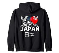 Japan Outfit Graphic Tee Shirts, Enjoy Cool Japan Mount Fuji Sweat à Capuche