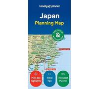 Lonely Planet – Japan Planning Map – Anglais – 2e édition