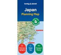 Lonely Planet – Japan Planning Map – Anglais – 2e édition