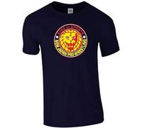 Japan Pro Wrestling T Shirt Bullet Club Boxing Gym Njpw Gift Men Tee Top Navy L