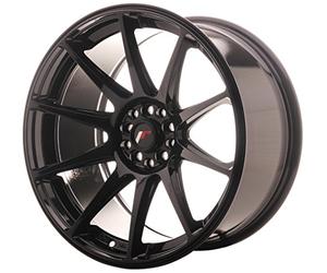 JAPAN Racing JR11 Glossy Bla 9.5 x 18 eT30 5 x 100/108 jantes en alliage