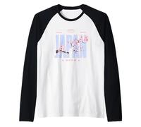 Japan Sakura Season Cherry Blossom Travel Y2K Girly Flowers Manche Raglan