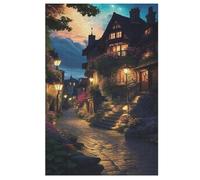 Japan Style Puzzle en Bois Enfant 1000 Pièces - Jeu EduChatif Motricité Fine Et Concentration - Puzzles pour Adultes 78×53cm