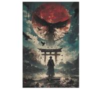 Japan Style Puzzles en Bois 1000 Pièces Adultes, Poster Jigsaw Puzzle, Design Unique Jouet ÉduChatif pour Adolescents Et Enfants （78×53cm）