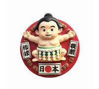 Japan Sumo 3D Yokozuna Tateyama Aimant de réfrigérateur en résine Souvenirs de voyage faits à la main Décoration de la maison et de la cuisine Japon Aimant de réfrigérateur Collection cadeau