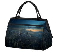 Japan Tokyos Sac de voyage de nuit pour femmes, hommes, enfants, garçons, filles, week-end, sac fourre-tout de 24 l pour sport, gym, yoga, couleur, Big, Organiseur de sac