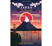 Japan Travel Journal and Planner: 100-Page Guided Itinerary, Shinkansen Guide, Eki Stamps & Japanese Phrasebook