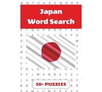 Japan Word Search Puzzle Book: 50+ Word Find Puzzles with Easy-to-Read Print about Mt. Fuji, Sushi, Samurai and More | 6×9 inches, 110 pages … Gift for Vacations, Holidays and Free Times
