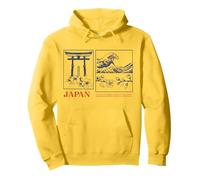 Japan Zen Art Tee - Torii, Wave & Sakura Esthétique Design Sweat à Capuche